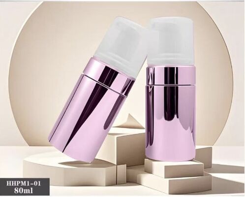 Buen precio Botellas de limpiador de plástico personalizadas de 80 ml, botella de PET con bomba de espuma en línea