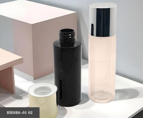 Bon prix Bouteilles de lotion en plastique personnalisées 100/120ml Bouteille PET avec bouchon en ligne