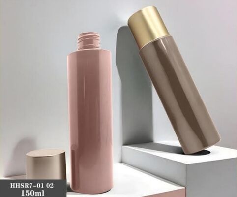 Buen precio Botellas de loción de plástico personalizadas, botella de PET de 150 ml con tapa en línea