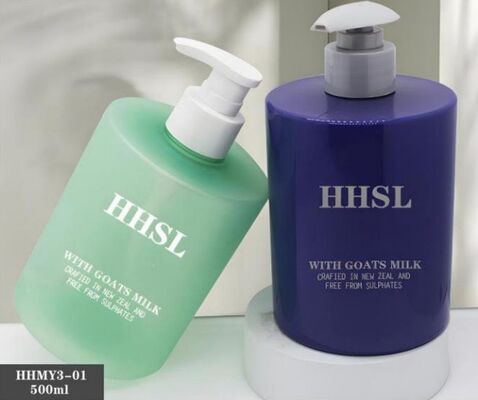 Goede prijs Op maat gemaakte plastic shampoo flessen 500 ml PET pomp fles online