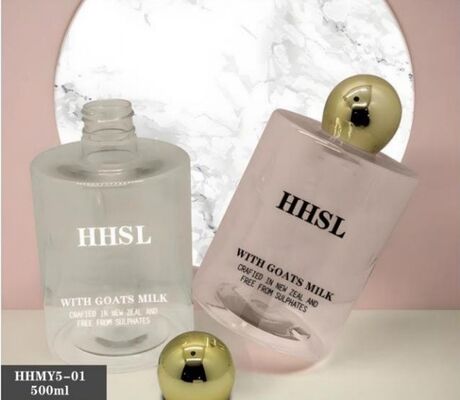 Un buon prezzo. Bottiglie di shampoo di lusso di plastica personalizzate Bottiglie di PET da 500 ml in linea