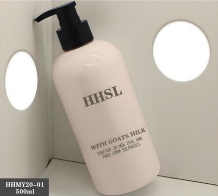 Goede prijs Op maat gemaakte plastic luxe shampoo flessen 500 ml PET fles online