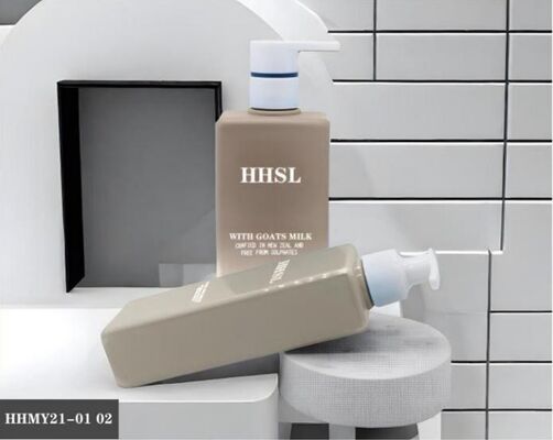 Un buon prezzo. Bottiglie di shampoo di lusso in plastica personalizzate 300/400 ml Bottiglia PET in linea