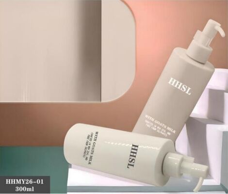 Un buon prezzo. Bottiglie di shampoo di lusso di plastica personalizzate Bottiglie di PET da 300 ml in linea