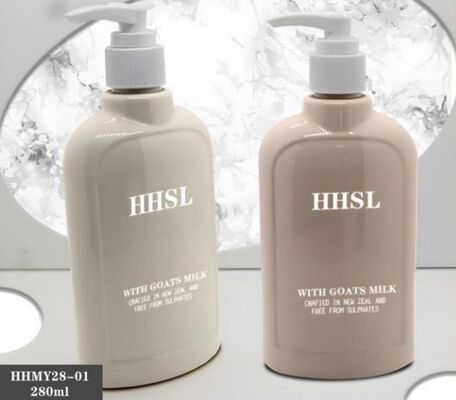 Bon prix Bouteilles de shampooing de luxe en plastique personnalisées Bouteille en PET de 280 ml en ligne