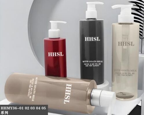 Un buon prezzo. Bottiglie di shampoo di lusso in plastica personalizzate 300/400 ml Bottiglia PET in linea