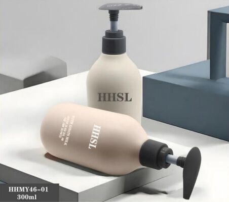 Bom preço Garrafas de Shampoo de Luxo Plásticas Personalizadas 300ml Garrafa PE on-line