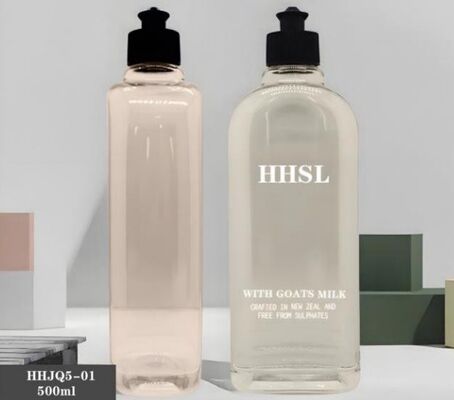 İyi bir fiyat. Özel yapılmış Plastik Ev Temizlik Şişeleri 500ml PET şişe çevrimiçi