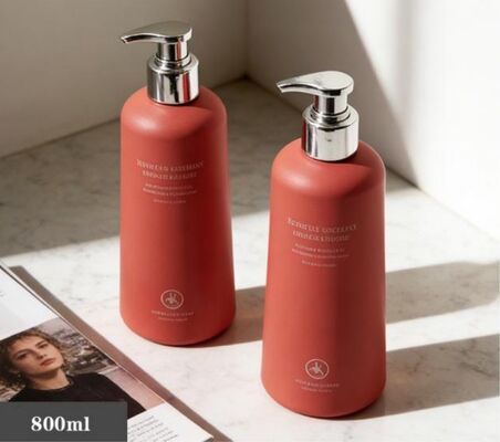 Good price Customized Plastic Luxury Shampoo Bottles 800ml PE Bottle online