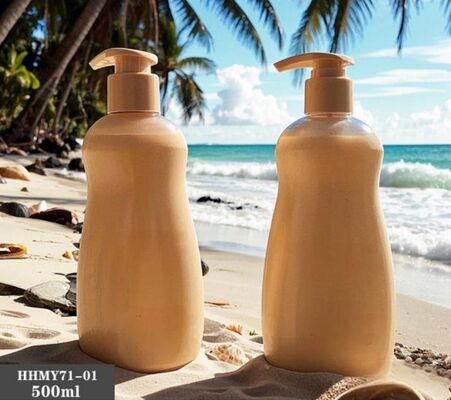 Good price Customized Plastic Luxury Shampoo Bottles 500ml PET Bottle online