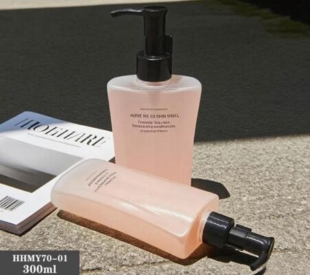 Bom preço Garrafas de Shampoo de Luxo Plásticas Personalizadas 300ml Garrafa PE on-line