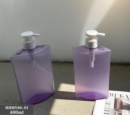Goede prijs Aangepaste Luxe Plastic Shampoo Flessen 400ml PET Fles online