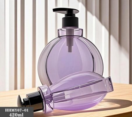 Dobra cena Spersonalizowane luksusowe plastikowe butelki na szampon 420 ml PET w Internecie
