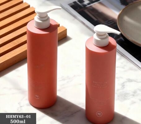 İyi bir fiyat. Özel Plastik Lüks Şampuan Şişeleri 500ml PE Şişe çevrimiçi