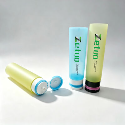 Harga bagus 35ml - 110ml Tabung Perawatan Kulit Khusus Dengan Tutup Flip Top Sentuhan Lembut on line