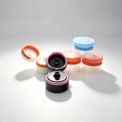 قیمت خوب TPE نرم لمس 35mm قطر دو رنگ Flip Cap آنلاین