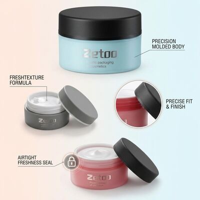 좋은 가격 50ml 두 가지 색의 부드러운 터치 세럼 병 매트 뚜?? 이 있는 PP TPE 용기 온라인