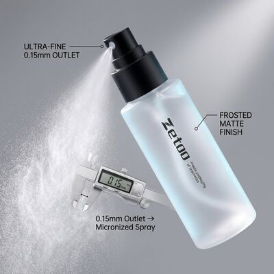 Good price PET 50ml Facial Mist Bottle Boston Round Fine Mist Sprayer Frosted Custom Cosmetic Packaging FM-50 online