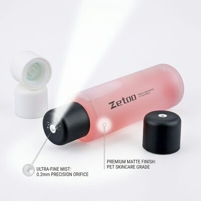 Good price PET 300ml Toner Bottle Round Center Dispensing Cap 3D Printing Custom Cosmetic Packaging TN2-300 online
